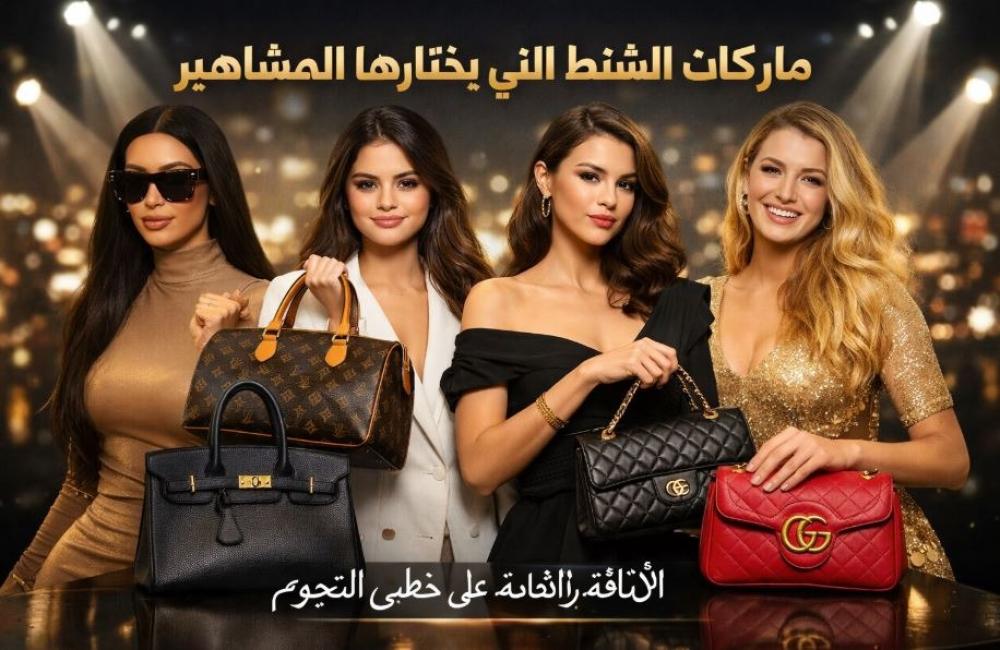 ما هي ماركات الشنط التي يختارها المشاهير