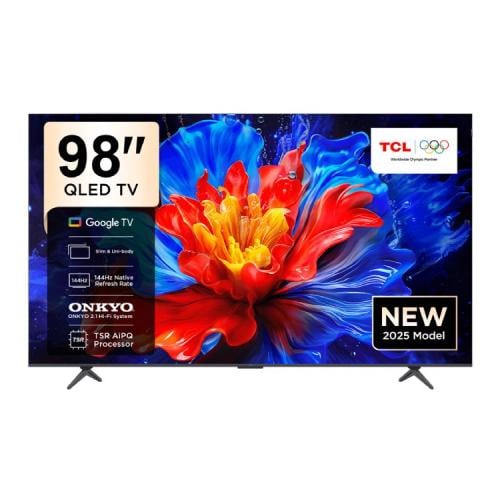 تي سي ال، تلفزيون ل 98P8K بوصة، كيو ليد، ذكي 144 ه...