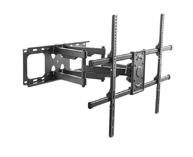 حامل جداري تلفزيون عالي التحمل وحركة كاملة لمعظم تلفزيونات LED 50 "-90" وشاشات LCD المنحنية والمسطحة