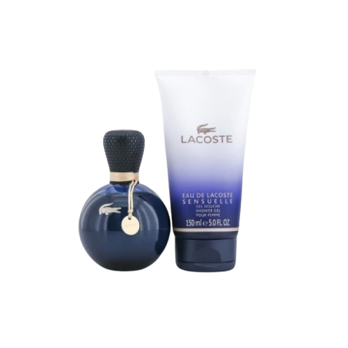 طقم لاكوست سنشوال الموف او دو بارفيوم (عطر 90مل+شا...