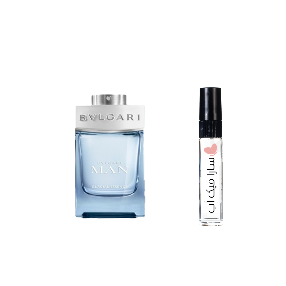 Bvlgari Man Glacial Essence Eau de Parfum Sample سارا ميك