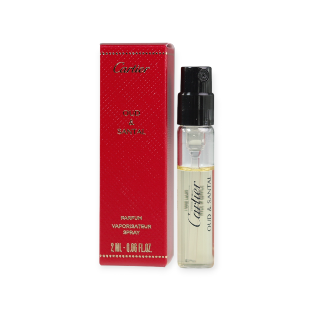 Cartier OUD & SANTAL 香水 Cartier Oud & Santal Les Heures Voyageuses Parfum 1.5oz/45ml
