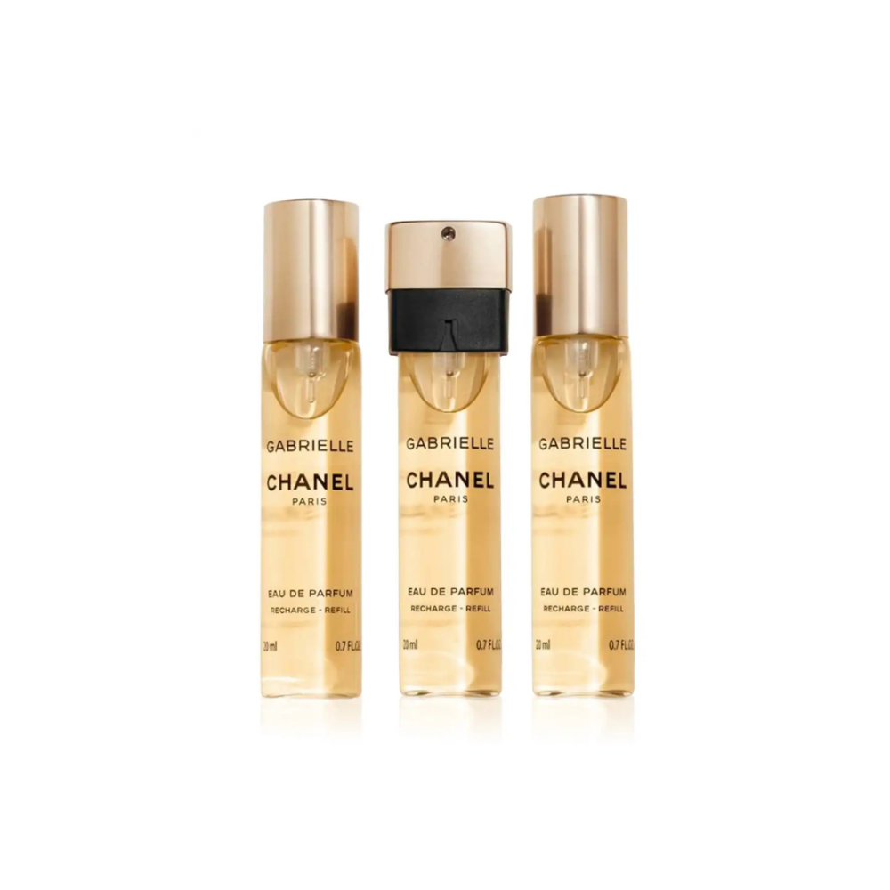 GABRIELLE CHANEL Eau de Parfum 20ml×3 Chanel Gabrielle Travel Set 3 x 20ml Refillable - سارا ميك اب sara