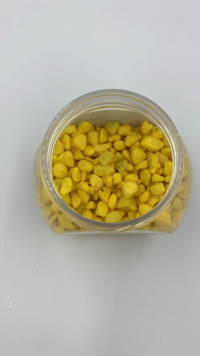 حجر ملون أزرق