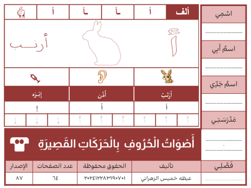 أَصْوَاتُ الْحُرُوفِ القَصِيرَةِ