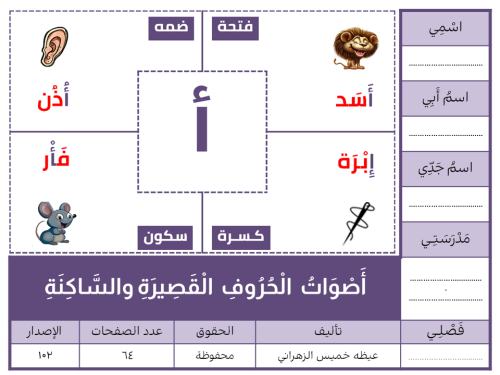 أَصْوَاتُ الْحُرُوفِ الْقَصِيرَةِ والسَّاكِنَةِ