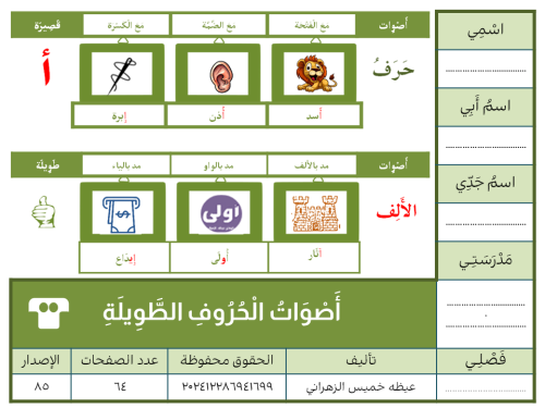 أَصْوَاتُ الْحُرُوفِ الطَّوِيلَة