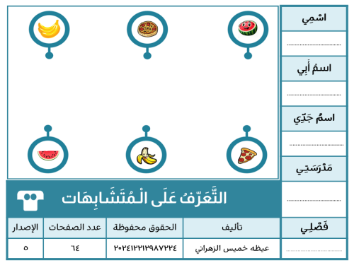 التَّعَرّفُ عَلَى الْـمُتَشَابِهَات