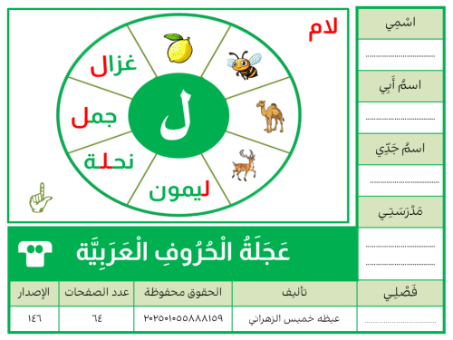 عَجَلَةُ الْحُرُوفِ الْعَرَبِيَّة