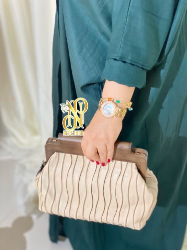 شنطة التايني بيج مقبض بني