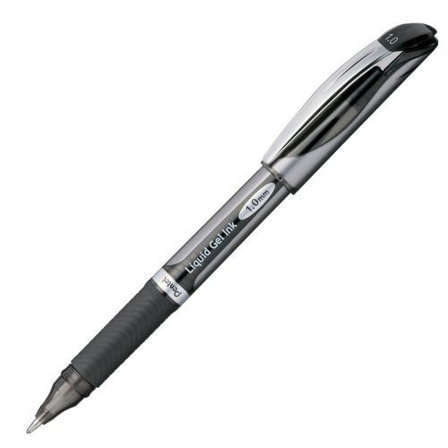 Pentel Energel Liquid Gel Pen BL60 Black BX = 12 Pens