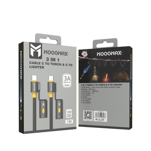 كيبل Type-C and Type-C 3x1 شركة MOOGMAX