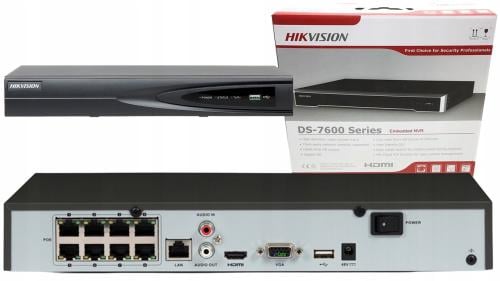 جهاز DVR أيبي ip هيكفيجن 8 قناه شركة Hikvision