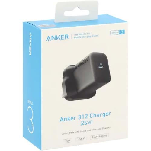 فيش جداري Type-C بقوة 25w شركة Anker