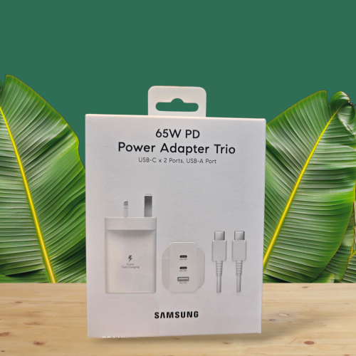 فيش جداري 65w أبيض شركة Samsung الأصلي