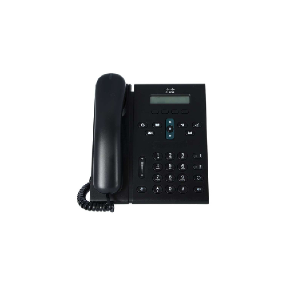 هاتف سيسكو Cisco CP-6921-C-K9 هاتف IP لاتصالات الأعمال - شبكات رواد حلول  الشبكات والاتصالات وتقنية المعلومات