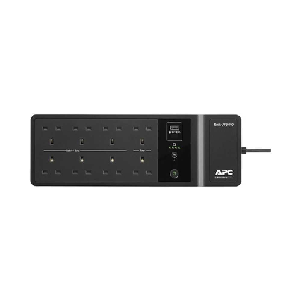 APC Back-UPS 650VA, 230V, 1 USB charging port - BE650G2-UK