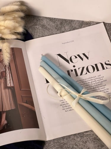 مجموعة شموع طوليه