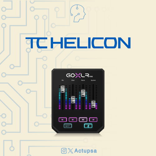 مكسر ميني قوكسلر | TC-Helicon GoXLR Mini