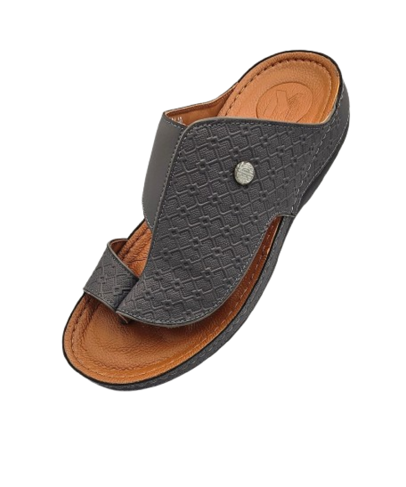 نعال خليجي إيطالي - طبي رمادي