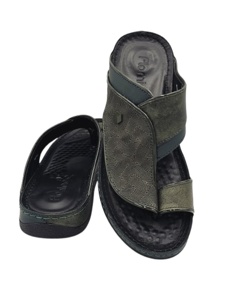 نعال إيطالي فاخر - طبي زيتي