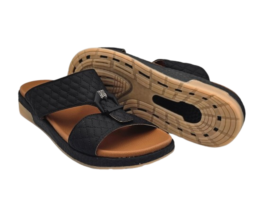 نعال خليجي فاخر - طبي أسود