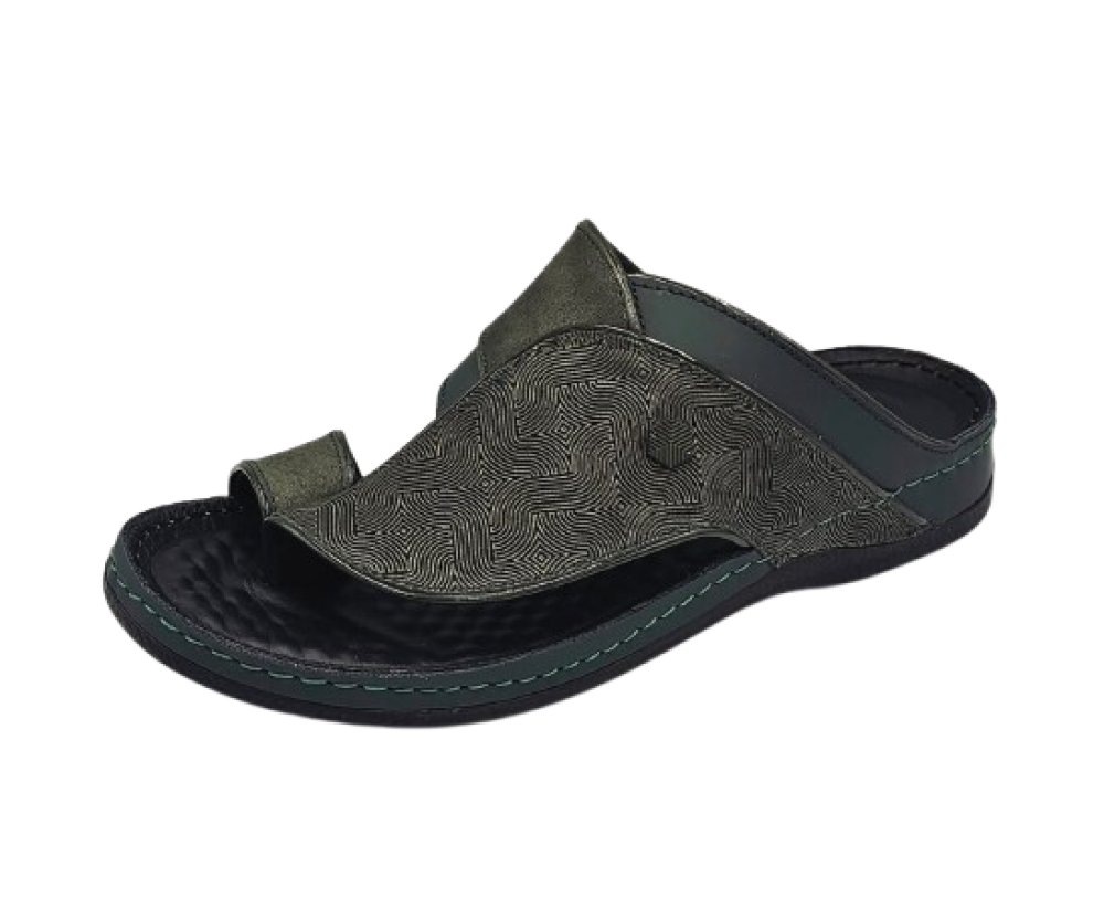 نعال إيطالي فاخر - طبي زيتي