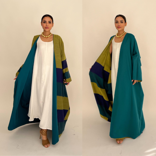 SS36- Double Face abaya