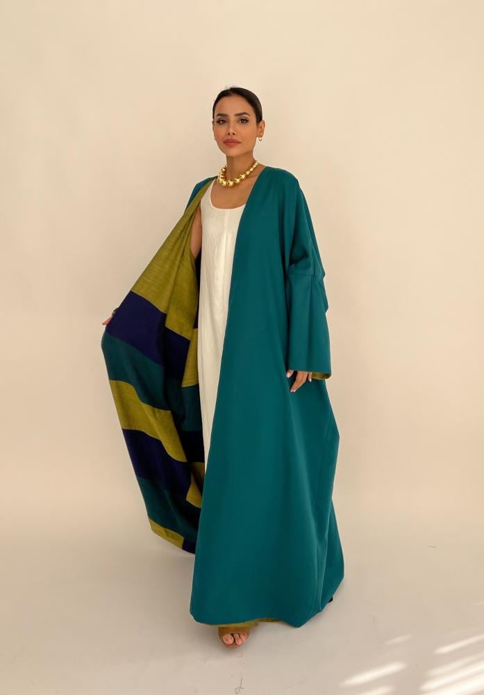 SS36- Double Face abaya