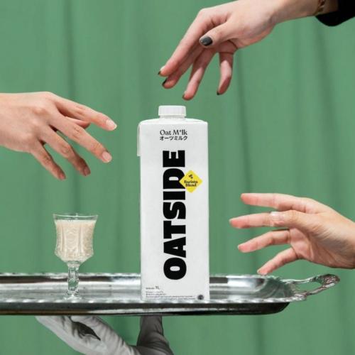 حليب شوفان OATSIDE