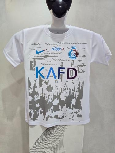 طقم  نادي النصر ابيض شبابي رقم 7 محلي