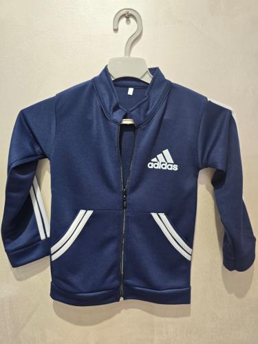 جاكيت اديداس كحلي اطفال