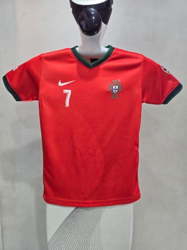 تيشيرت منتخب البرتغال برتقال شبابي رقم 7 بنجلاديشي