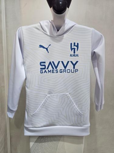 بلوفر نادي الهلال ابيض رقم 9 محلي