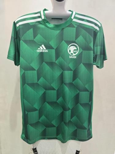 تيشيرت المنتخب السعودي اخضر رجالي ر بنجلاديشي