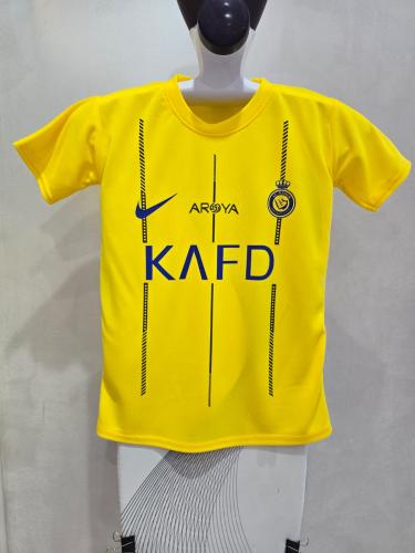 طقم  نادي النصر اصفر رقم 7 محلي