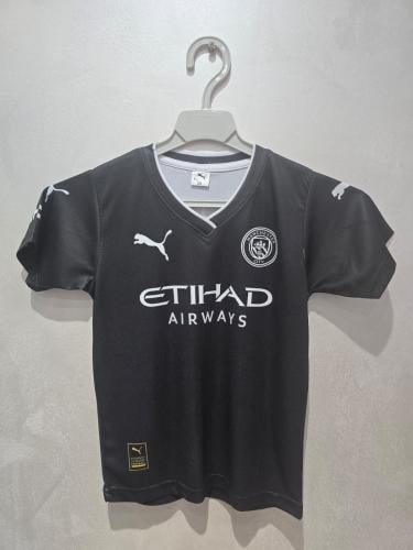 تيشيرت نادي مانشيستر ستي 2026 اسود رقم 9 شبابي بنجلاديشي