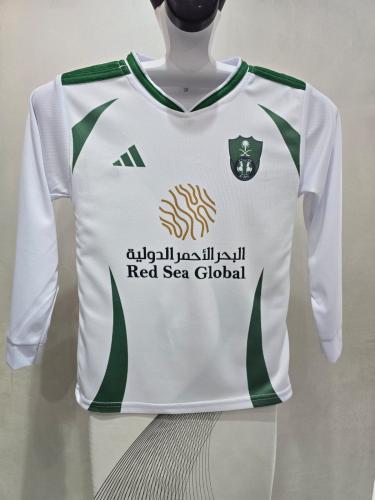 تيشيرت نادي الاهلي كم طويل ابيض رقم 7 محلي