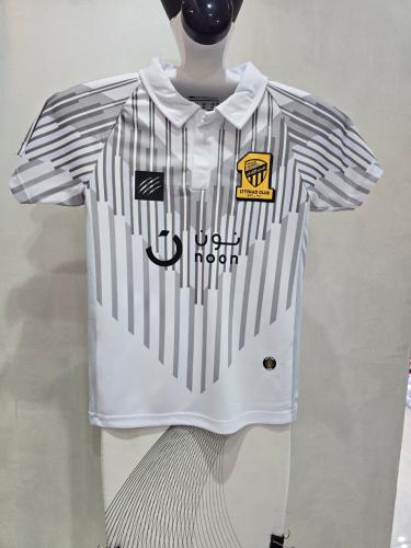 تيشيرت نادي الاتحاد ابيض شبابي اصلي