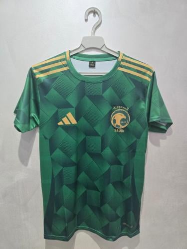 تيشيرت المنتخب السعودي 2026 اخضر رقم 10 رجالي