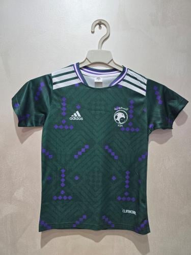 تيشيرت المنتخب السعودي 2026 اخضر رقم 10 شبابي