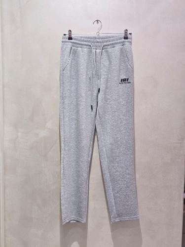 بنطال طبي رمادي رجالي بدون زم