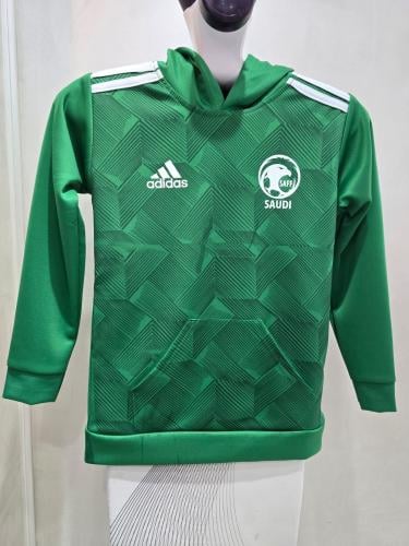 بلوفر المنتخب السعودي اخضر رقم 10 محلي