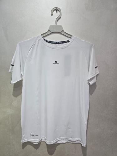 تيشيرت سلك ابيض رجالي