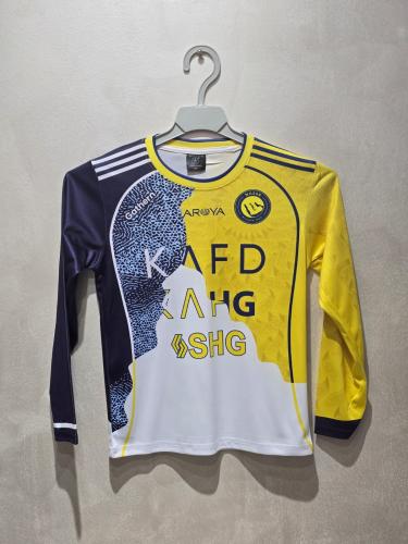تيشيرت نادي النصر 2026 كم طويل رقم 7 شبابي