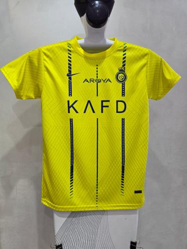 طقم  نادي النصر اصفر اطفال رقم 7 بنجلاديشي