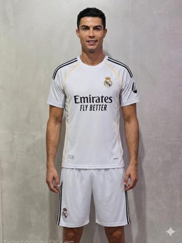 طقم نادي ريال مدريد ابيض 2026 رجالي