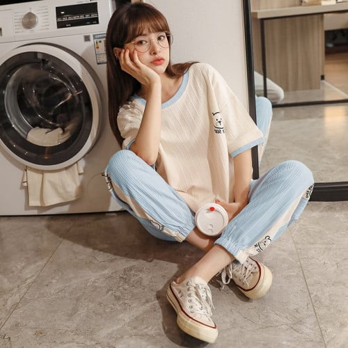 بجامة نسائية قطعتين