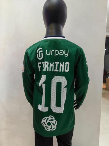 تيشيرت نادي الاهلي اخضر كم طويل رقم 10 بنجلاديشي