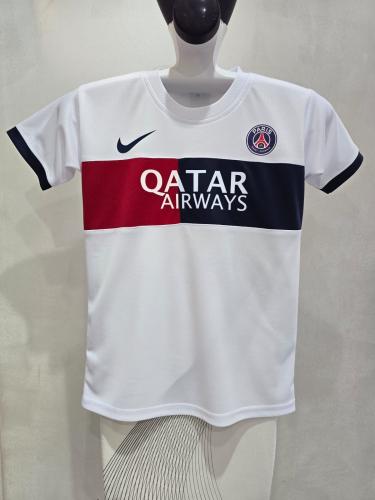 طقم نادي باريس سانجيرمن ابيض شبابي رقم 7 محلي